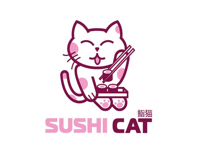 Logotyp Sushi Cat